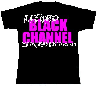 BLACK CHANNEL TV/T-シャツ販売開始！！
